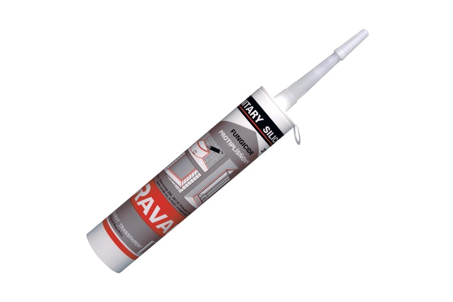 SILIKON SANITARNY Biely 310ml RAVAK