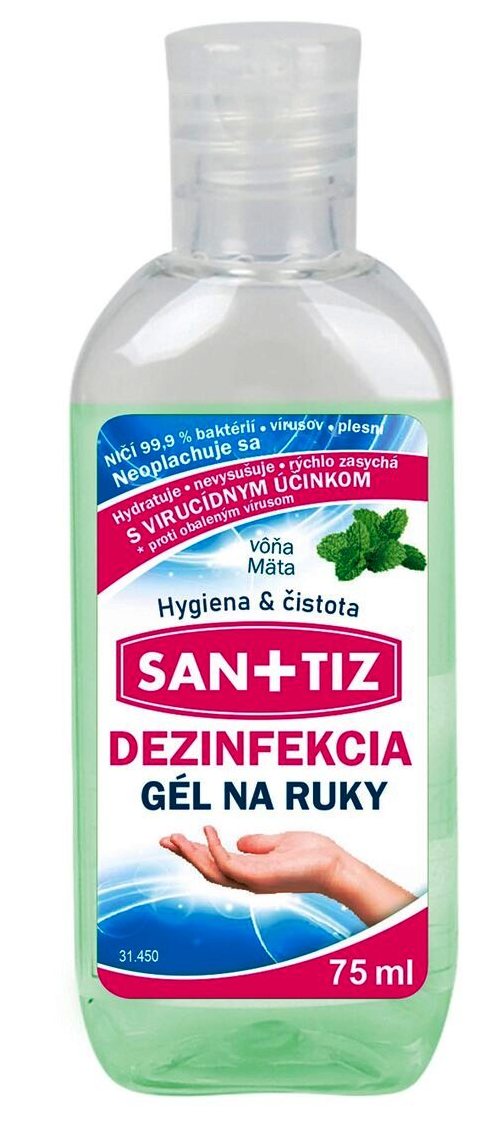 SANITIZ DEZINF. GEL 75ml