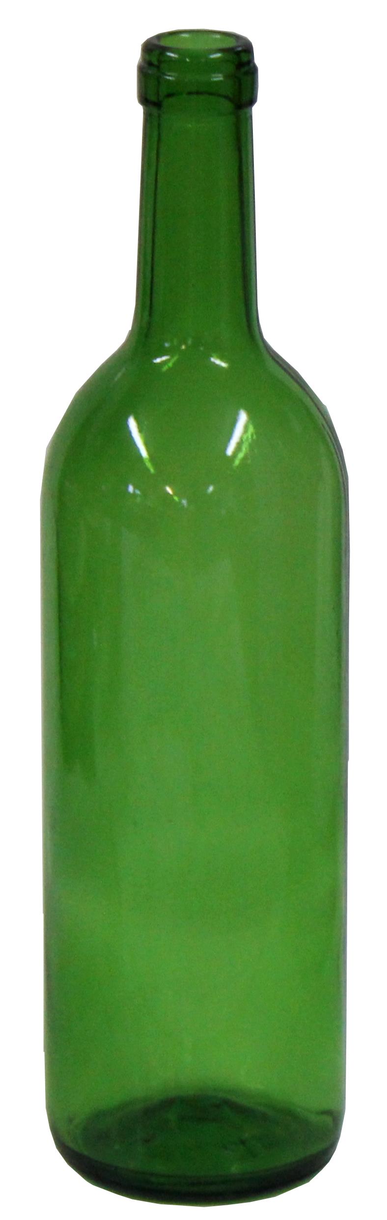 FLASA SKLENNA 0,75 L Zelena