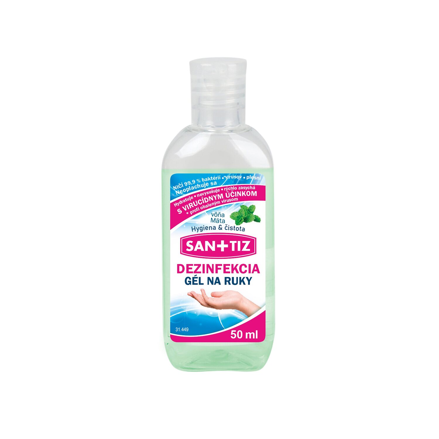 SANITIZ DEZINF. GEL 50ml