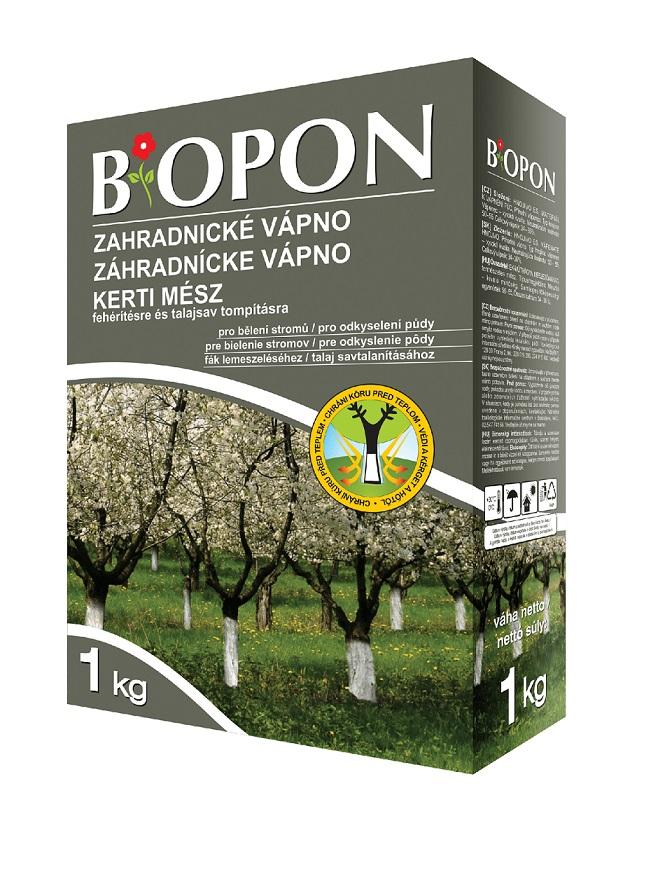 VÁPNO ZÁHRADNICKE 1kg    /BIOPON