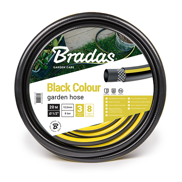 HADICA BLACK COLOUR 1/2" - 30M