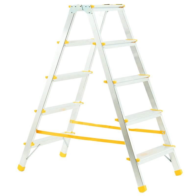 SCHODIKY AL 5ST. OBOJST. /150kg žlte *925  ALVE /rebrik 