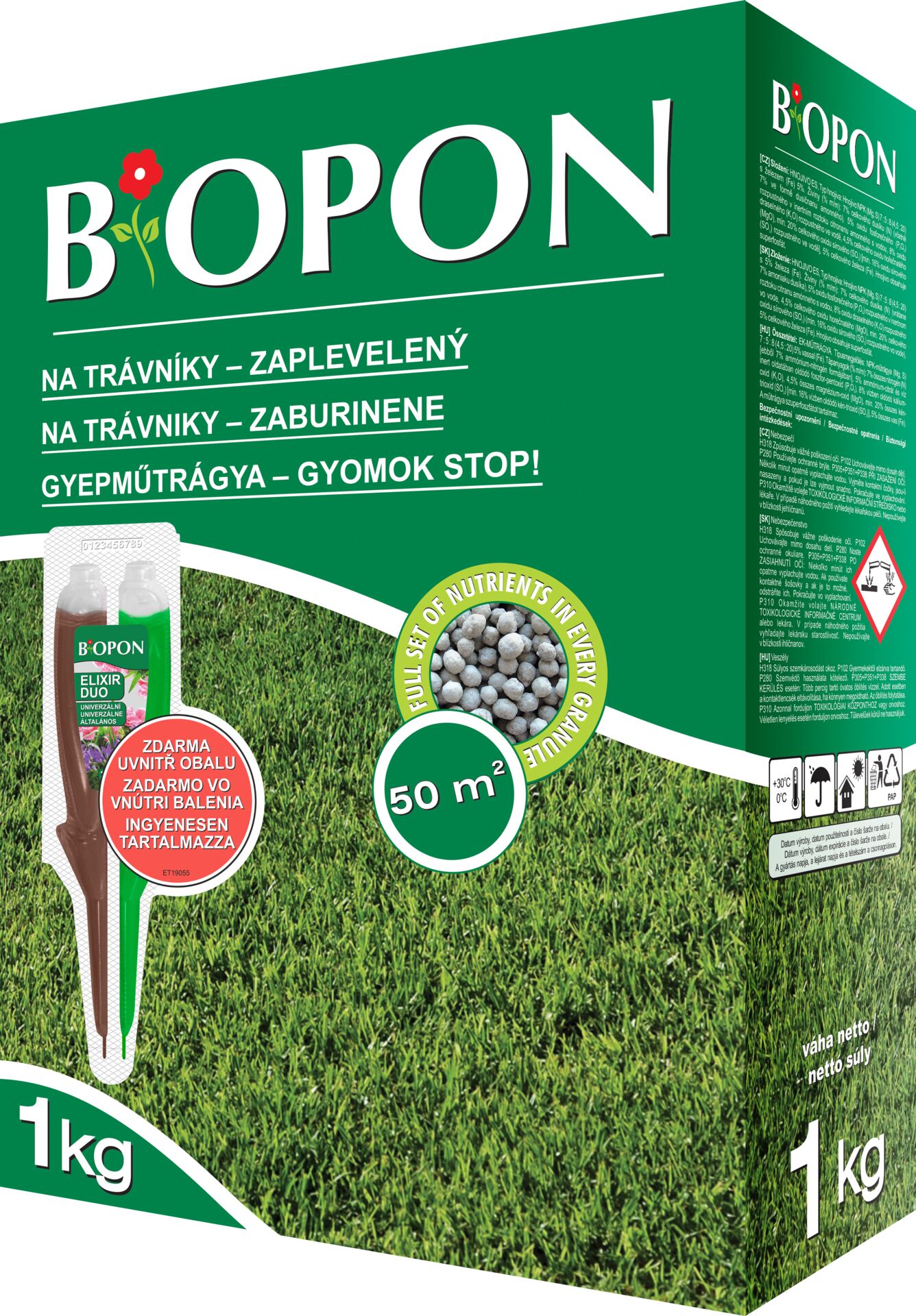 BOPON TRAVNIK zaburinenie 1kg