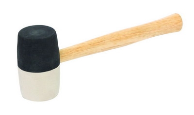 KLADIVO GUMA 60mm ciernobiele
