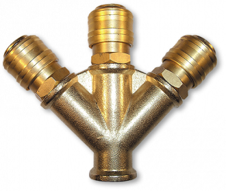 adapter trojity / 3/8 VNZ