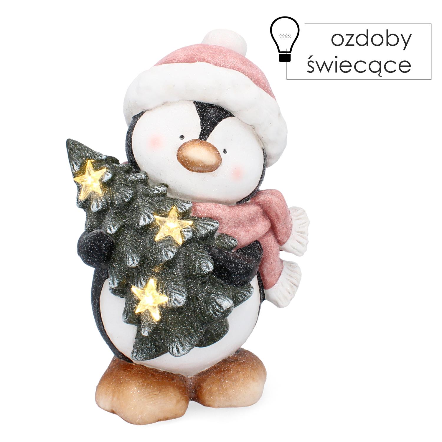 VIAN. DEKORACIA TUCNIAK so stromcekom 35cm