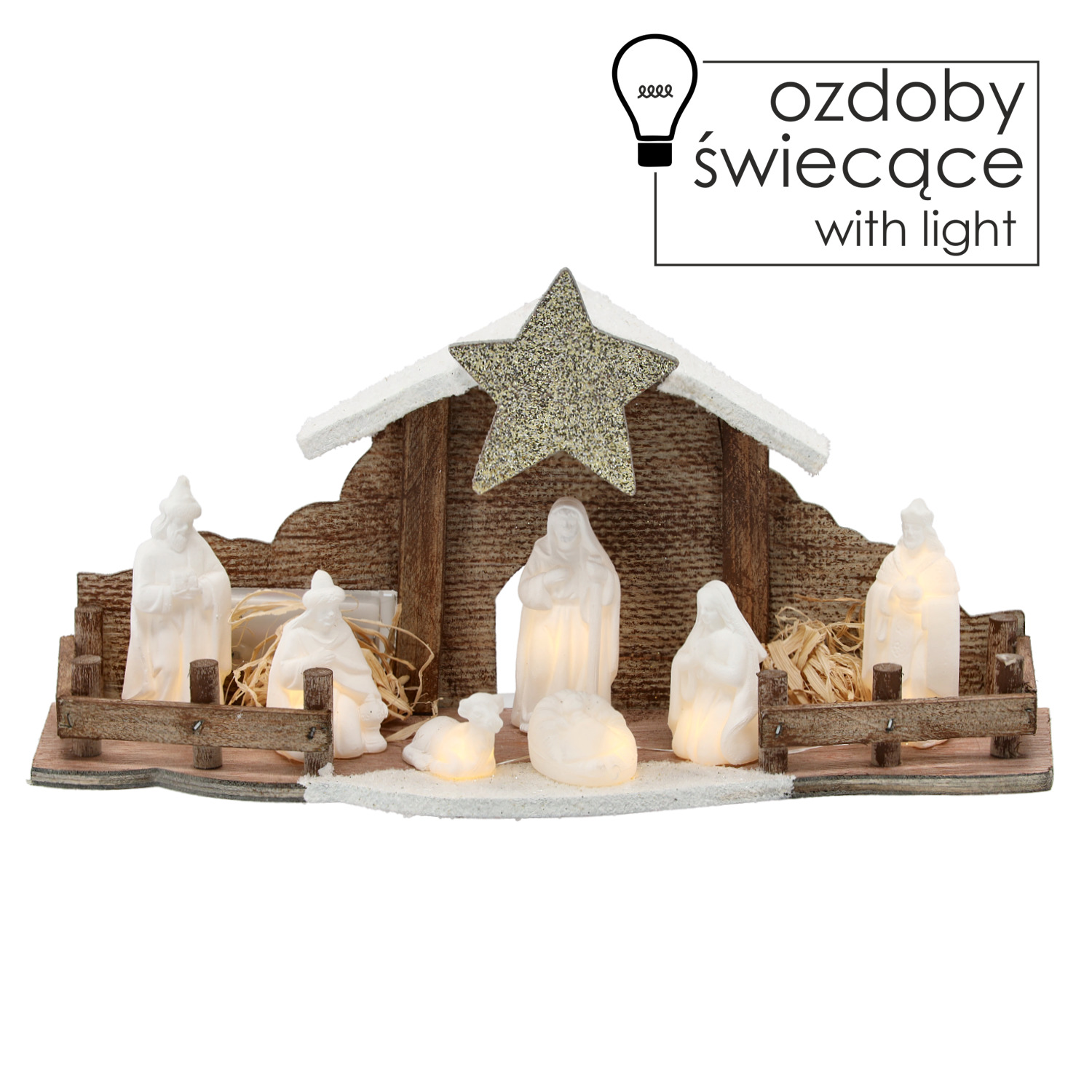 VIAN. BETLEHEM LED 33x10x16cm