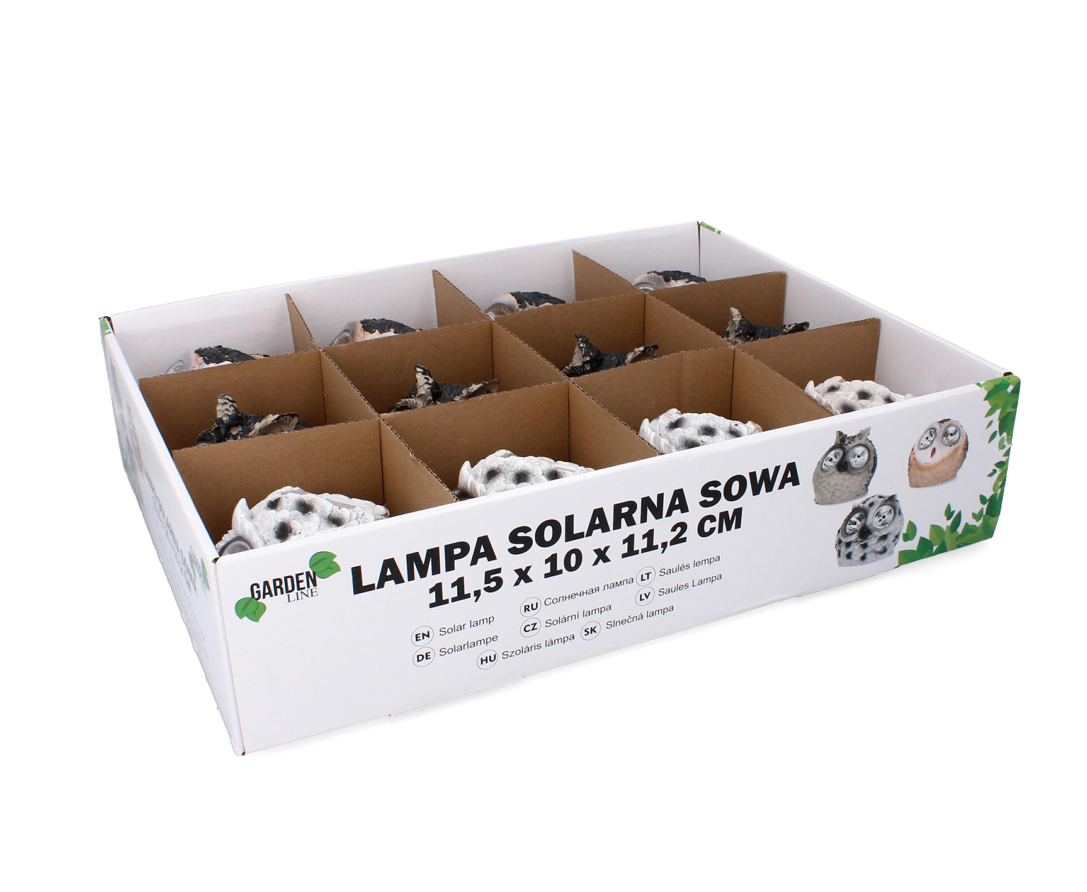 LAMPA SOLAR SOVA 11x10x11 - Osvetlenie | Dom a záhrada