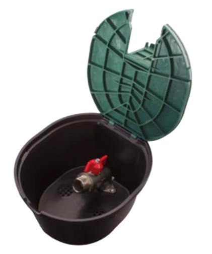 ŠACHTA okrúhla s ventilom 3/4" 210x130-výška