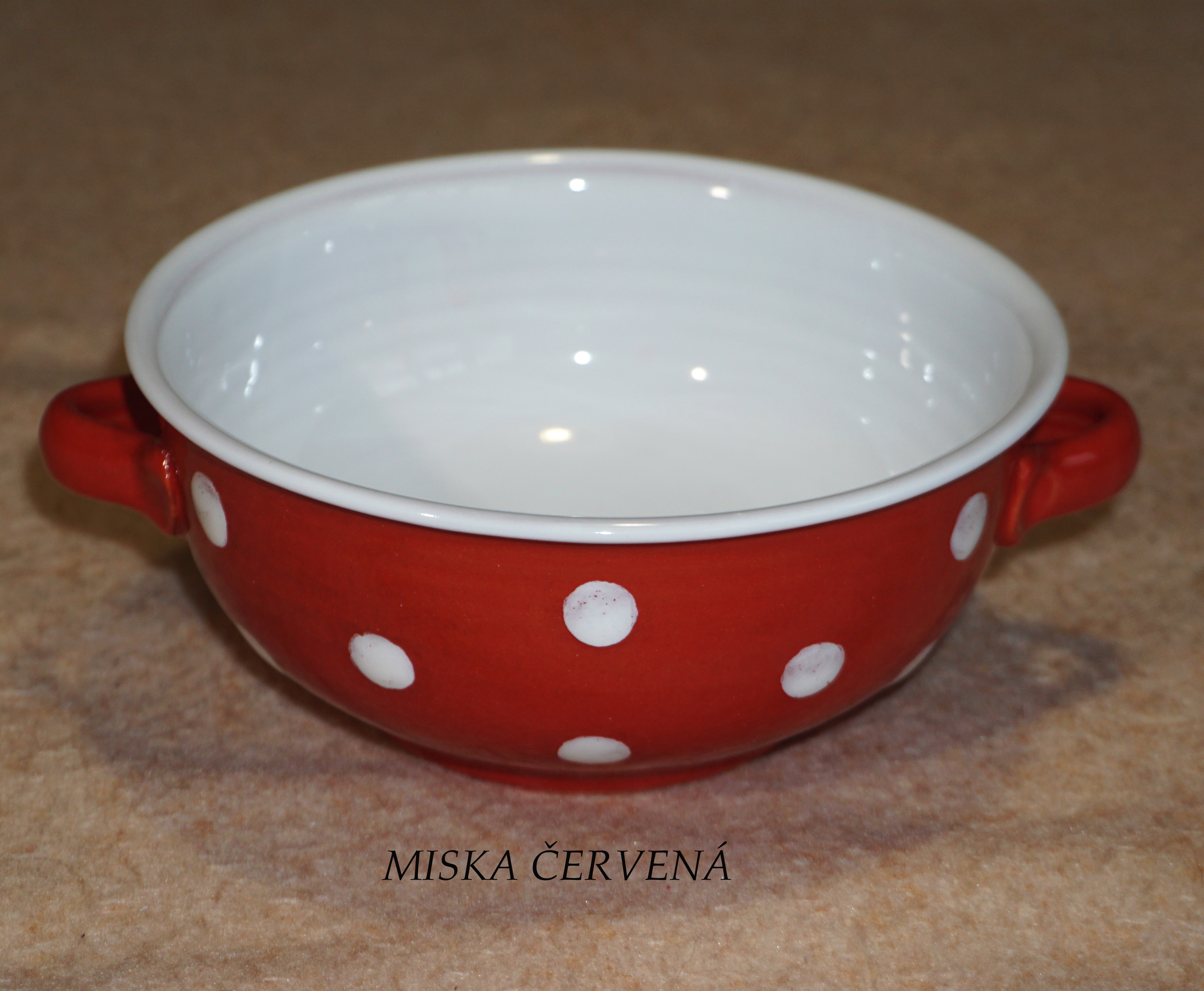 MISKA gulas cervena velka