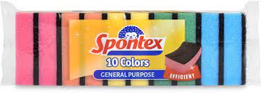 SPONGIA COLORS 10KS /spontex
