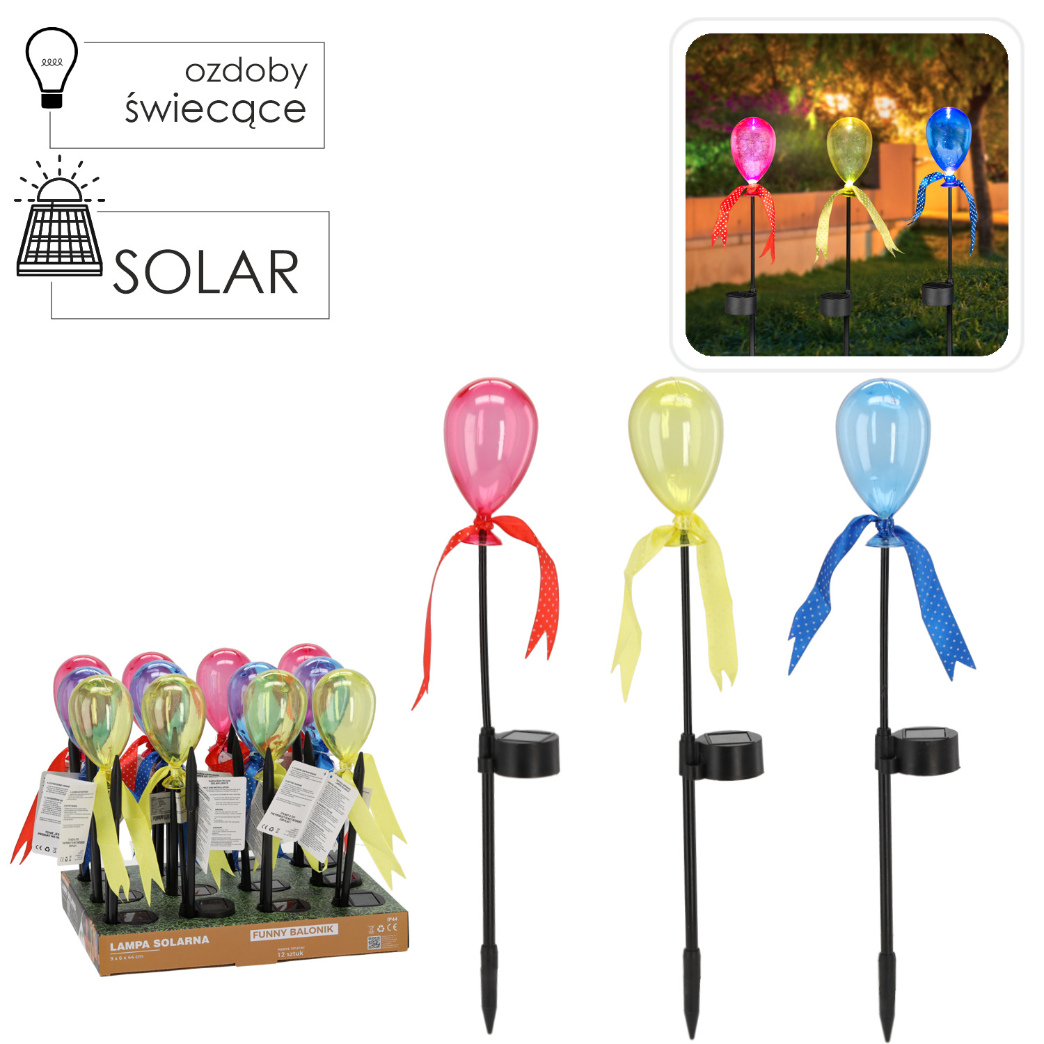LAMPA SOLAR BALONIK