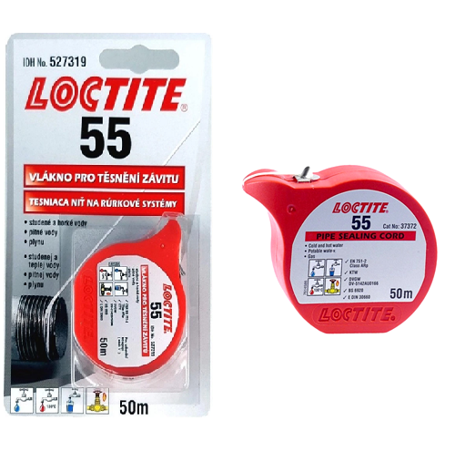 Tesniaca niť LOCTITE 55 / 50m