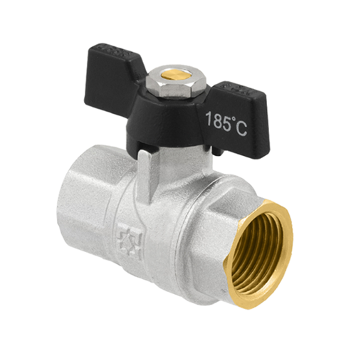 FFm ventil motýl DN 15 1/2" Black PN50